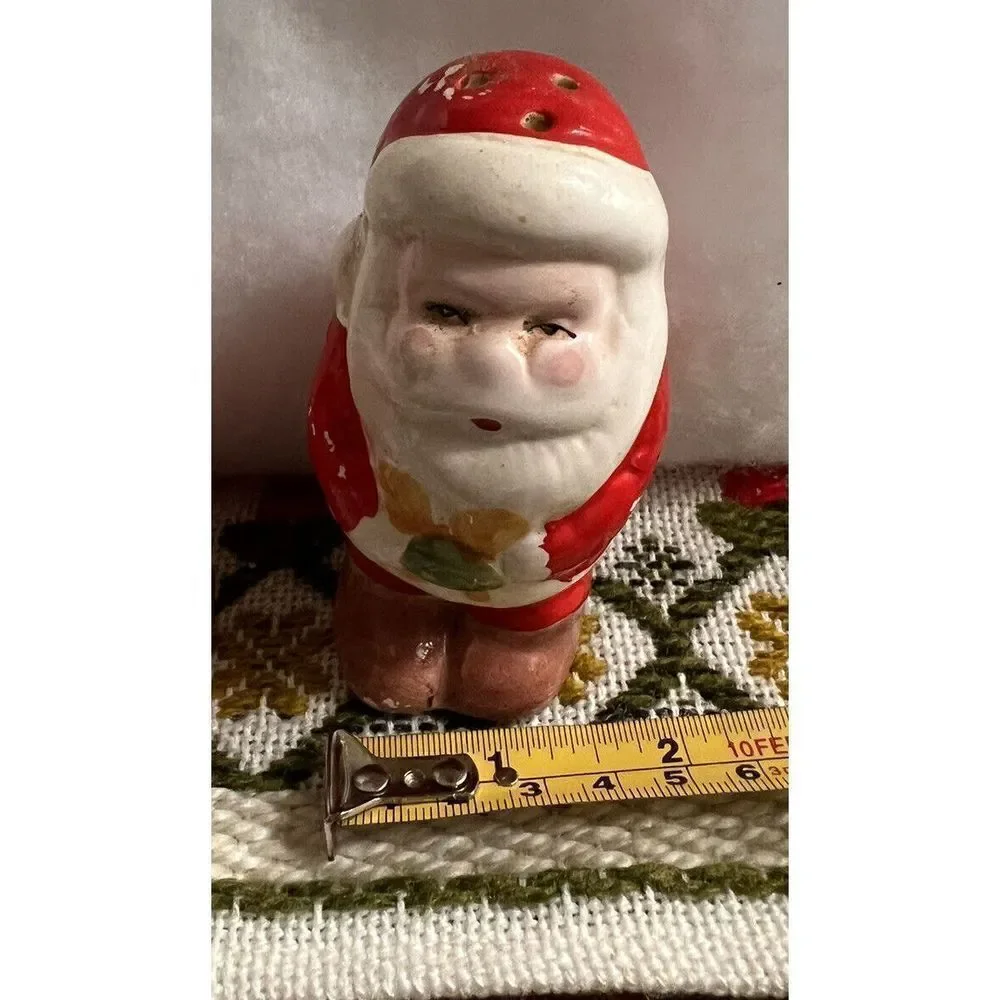 santa and mrs clause‎ Salt Pepper Set alberta price products Christmas Vintage